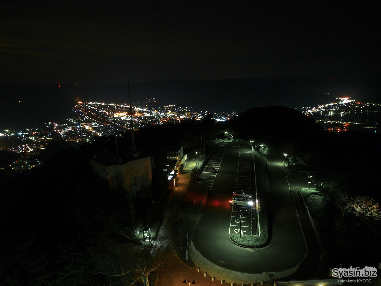 五老スカイタワーの夜景 – 京都府舞鶴市