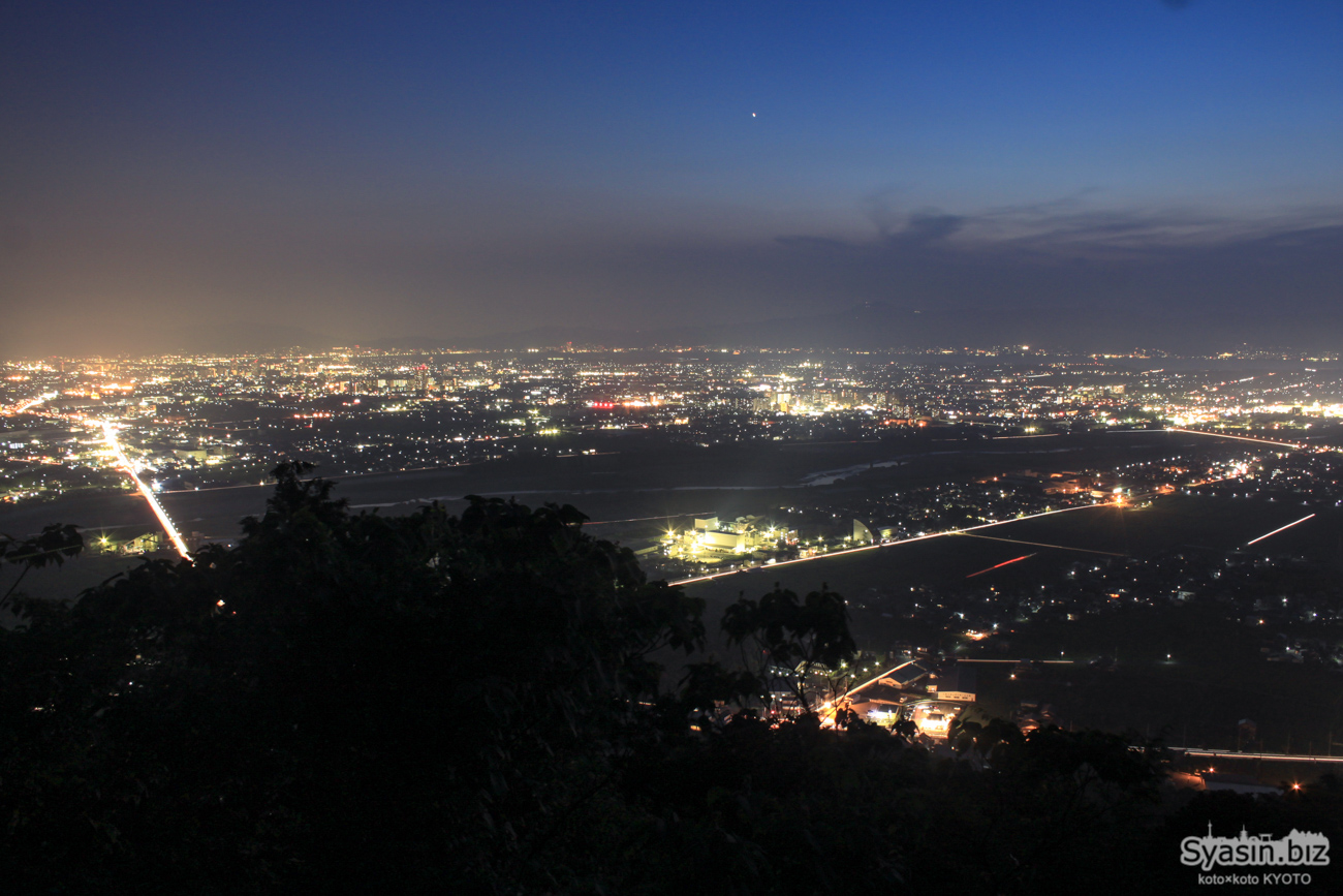 三上山 (近江富士)　夜景