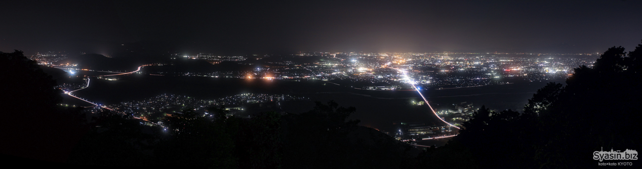 三上山 (近江富士)　夜景