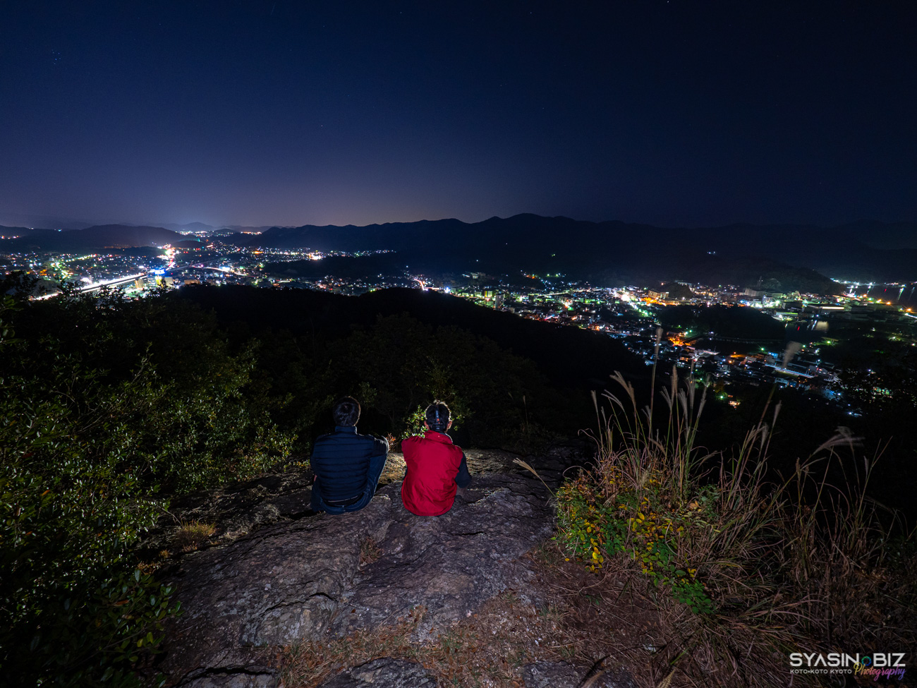 宮山の夜景 – 兵庫県相生市