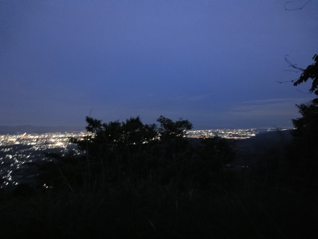 西岩倉山　夜景