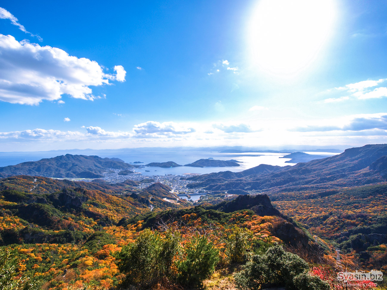 星ヶ城山 – 美しすぎる紅葉の寒霞渓から瀬戸内海最高峰へ登山