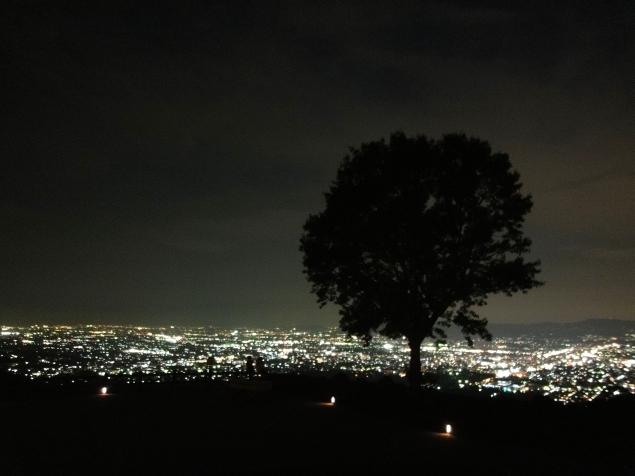 若草山の夜景情報 – 奈良県奈良市