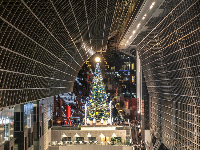 京都駅のクリスマスイルミネーション情報