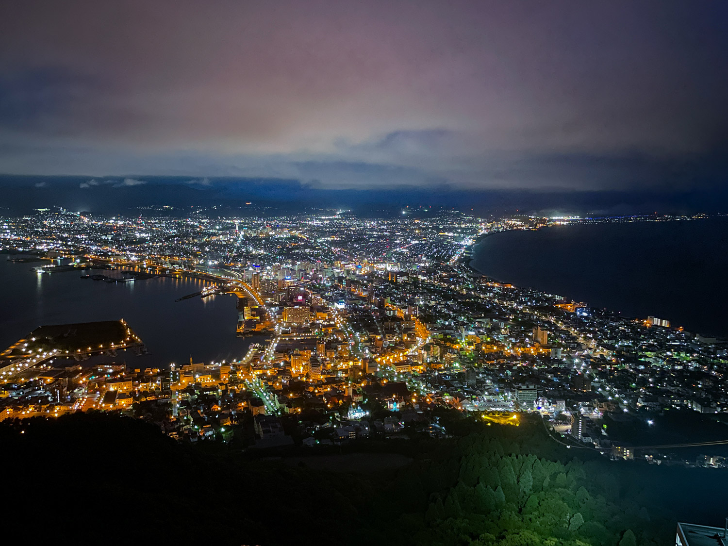 【前編】初めての北海道。新千歳から下道で函館へ。絶景と夜景